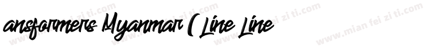 ansformers Myanmar ( Line Line ) Re字体转换